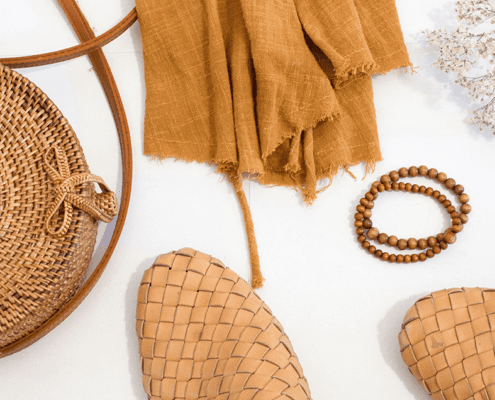 Sustainable luxury fashion brand lifestyle